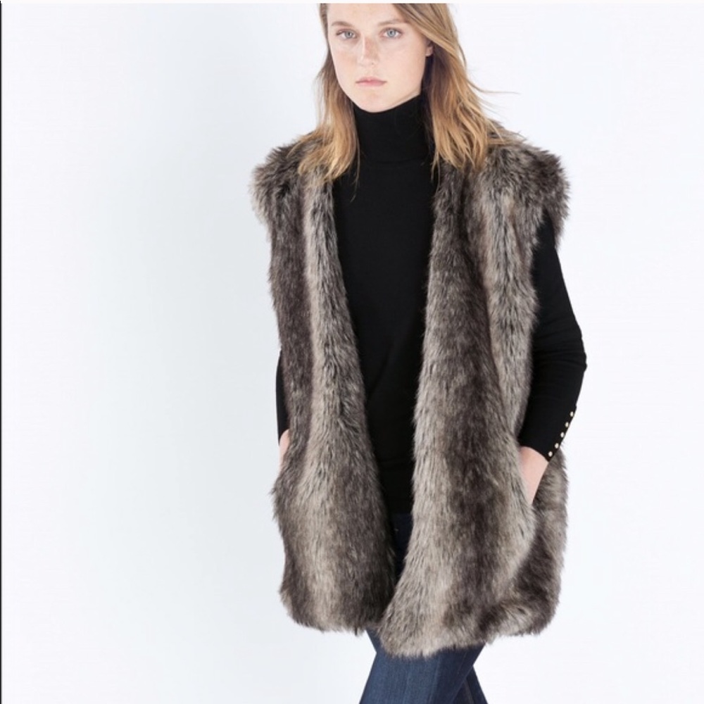 NWOT ✨ STEVE MADDEN faux fur vest